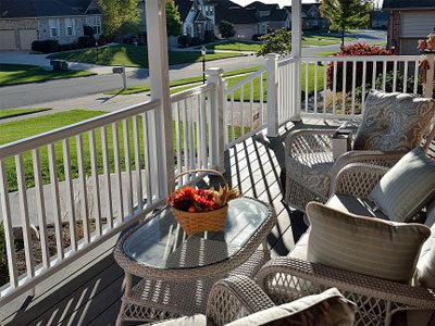 Porch Construction on Sapphire Drive 1